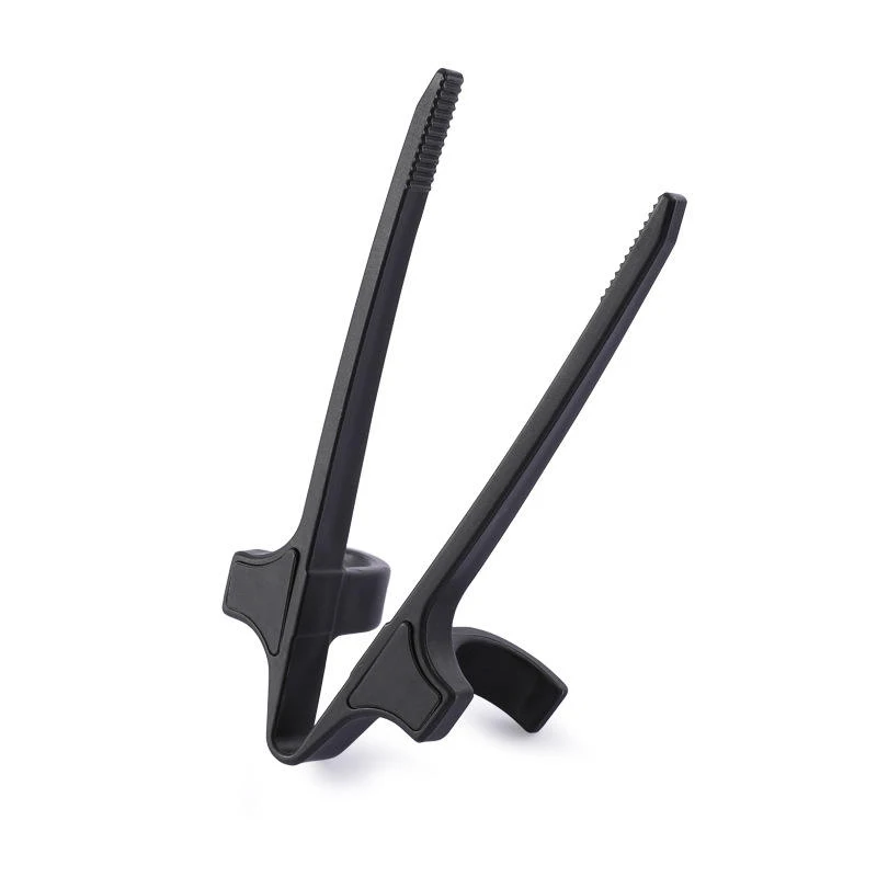 Lazy Chopsticks Helper Finger Wear Chopsticks 11cm Play Game Snack-Pick Finger Chopsticks for Games With Box