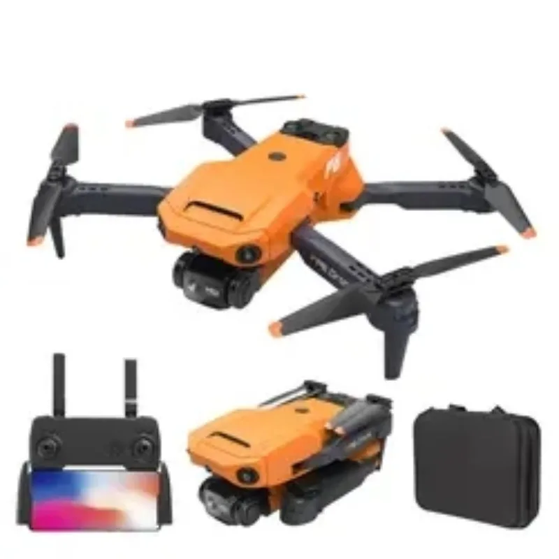 Hot Selling P8 4k With Steering Gear Dual Camera Electric Adjustment Gravity Obstacle Avoidance Drone Camera 4k Prosumer Drones