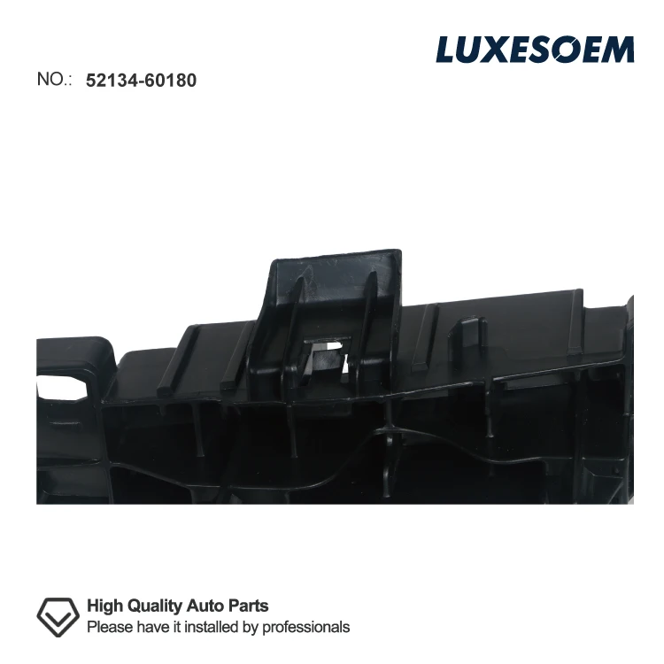 LUXESOEM suitable for Toyota LAND CRUISER GRJ200 headlight mounting bracket L Black 52134-60180 headlight bracket
