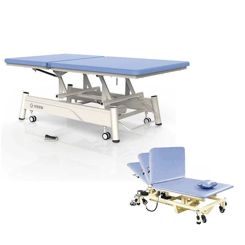 Rehabilitation Equipment Therapy Supplies Medical Training Nursing Bed Series Patient Physical Therapy 2 Section Pt Bed