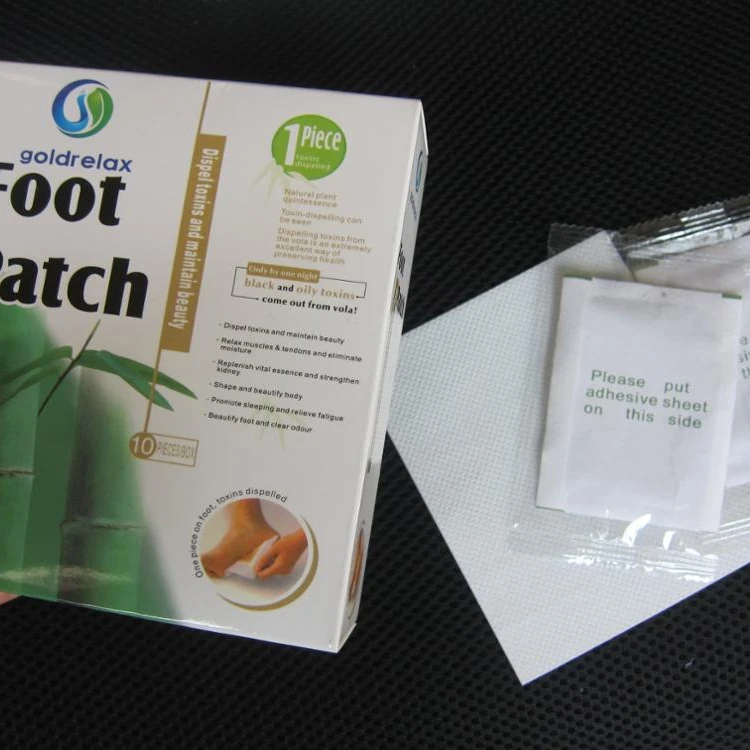 Goldrelax brand detox foot patch(10 pcs/box) Good effect and keep health body