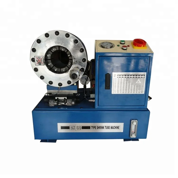 DX68 DX69 Factory Automatic 1/4-2' P32 P20 Hydraulic Pipe Hose Crimping Tool Crimper 2inch 4 Wires Hose Pressing Machine