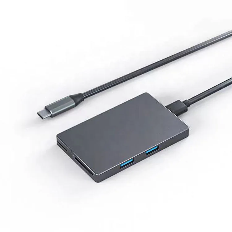 7 in 1 USB C 3.0 Adapter Hub USB C Docking Station With HDMI 4K@30Hz Card Reader PD Charging for mac book