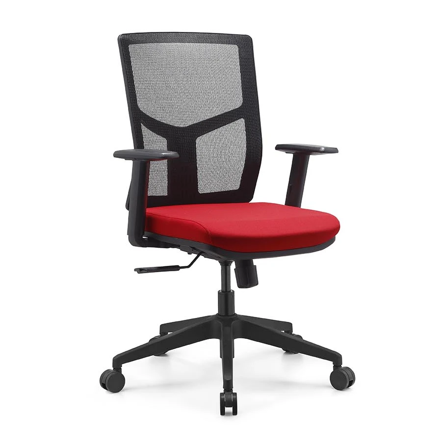 Modern Office Long Time Staff Breath Foam Fabric Ergonomic Mesh Office Chair