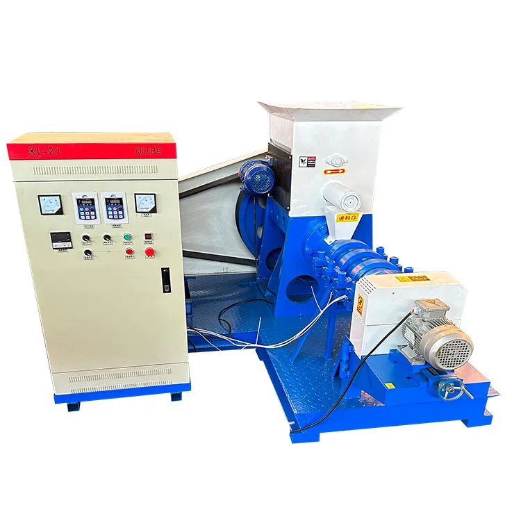 Farming Soybeans Expander Full Fat Soya Extruding Machine Floating Fish Feed Extruder