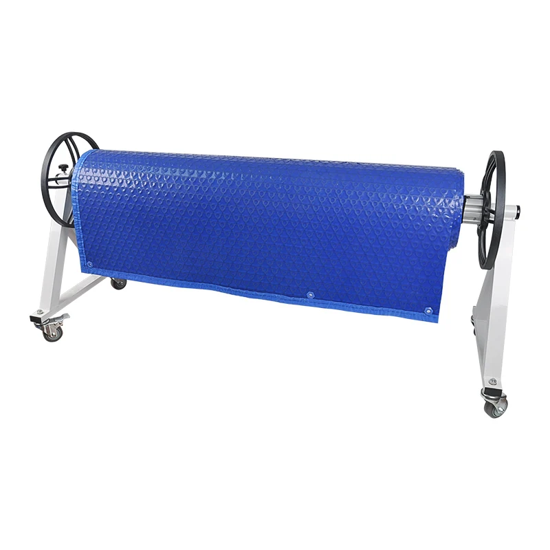 Swimming Pool Cover Reel For PE Cover 18 Feet Pool Solar Cover Roller For Inground Swimming Pool