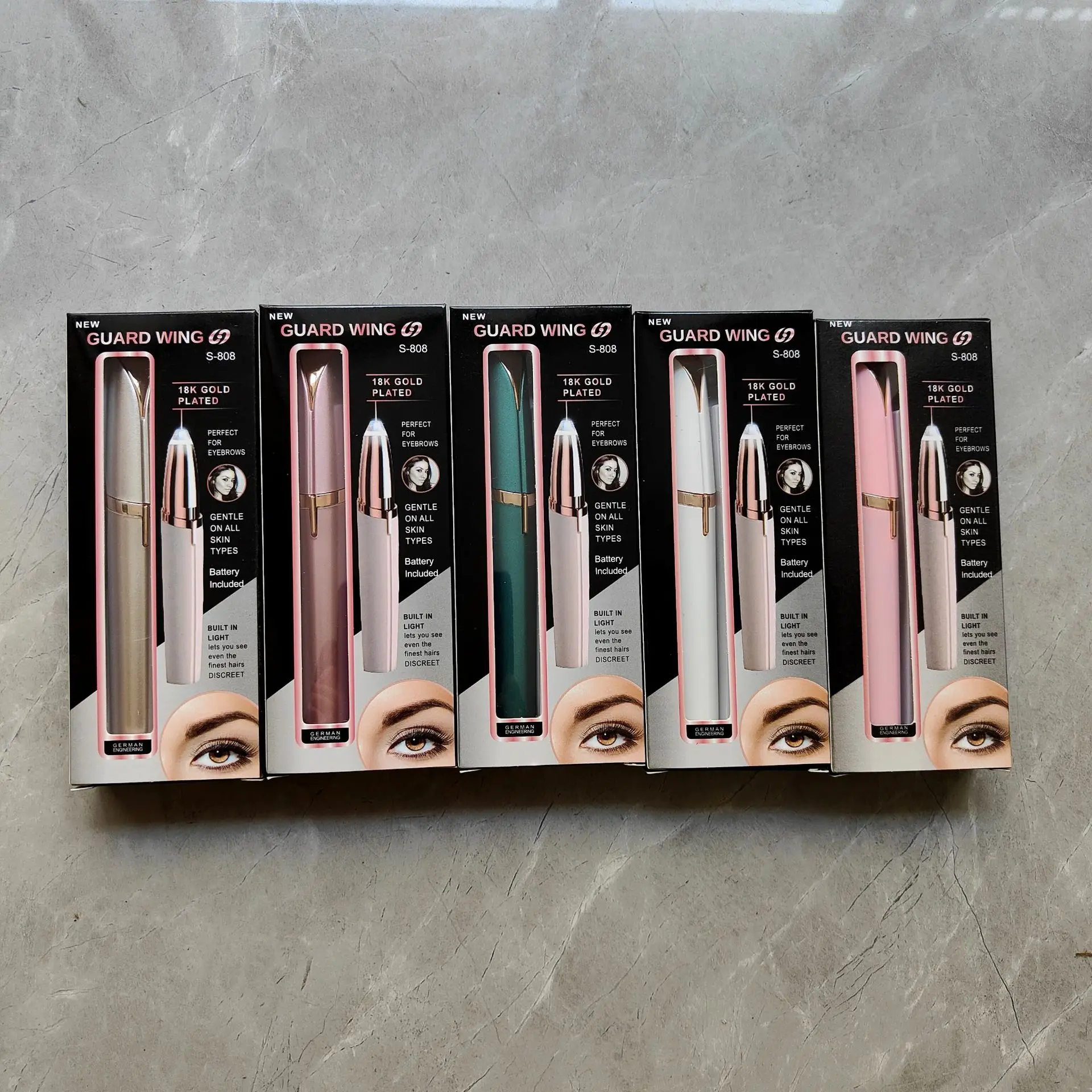 Rechargeable Painless Portable USB Epilator Hair Remover Nose Beard Eyebrow Trimmer Female Shaver