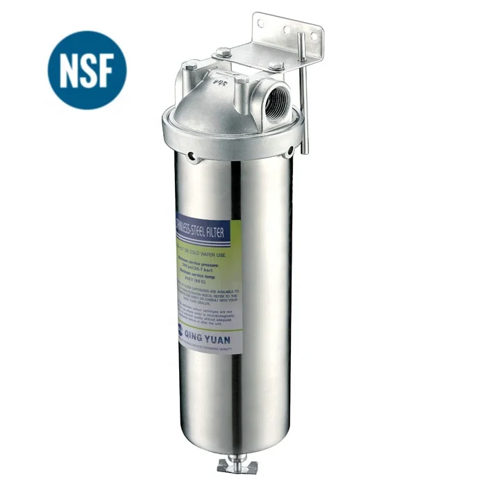 HONG HUI NSF Certified HMS-10A High Quality 10 Inch Stainless Steel Filter Water Filter Housing