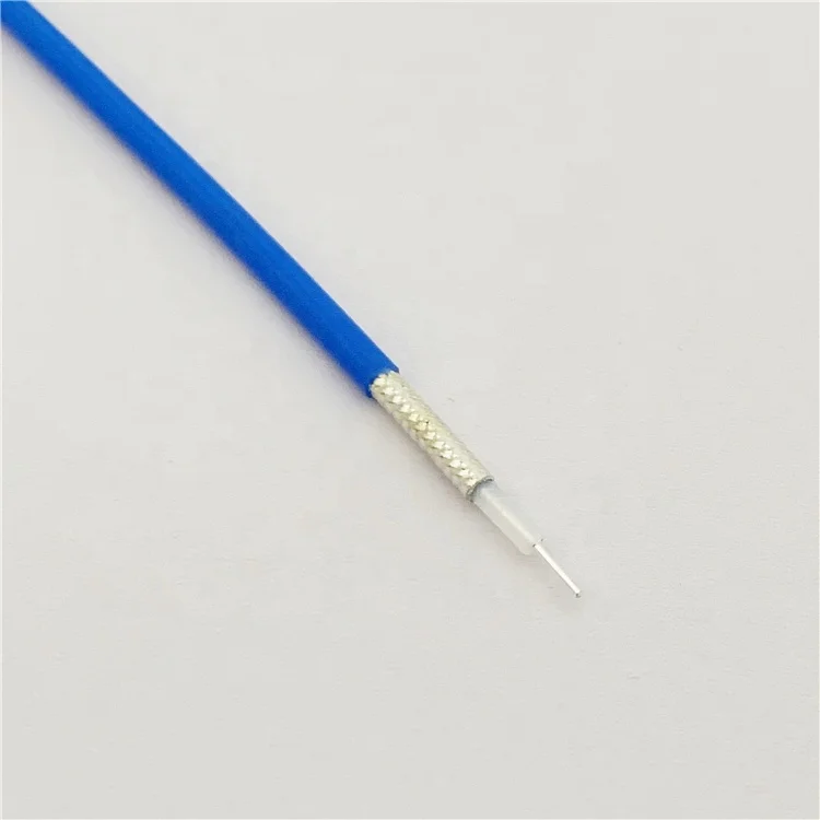 High frequency RF coaxial cable RG405 SFX-086 SFT-50-2 SXE 50 ohm high temperature silver-plated communication cable