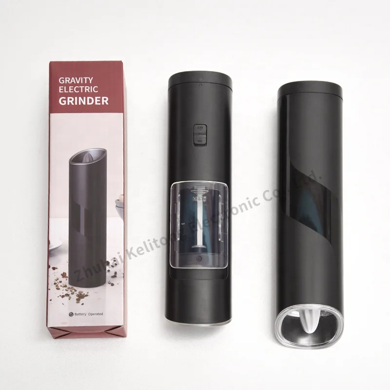 Portable Size Gravity Pepper Grinder Eclectic Manual Pepper Grinder For Super Markets