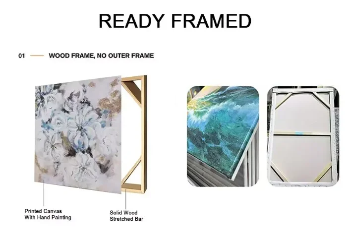 Large Black And White Abstract 3D Textured Handmade Oil Painting Wall Art Pictures Modern Home Room Decor Cuadros