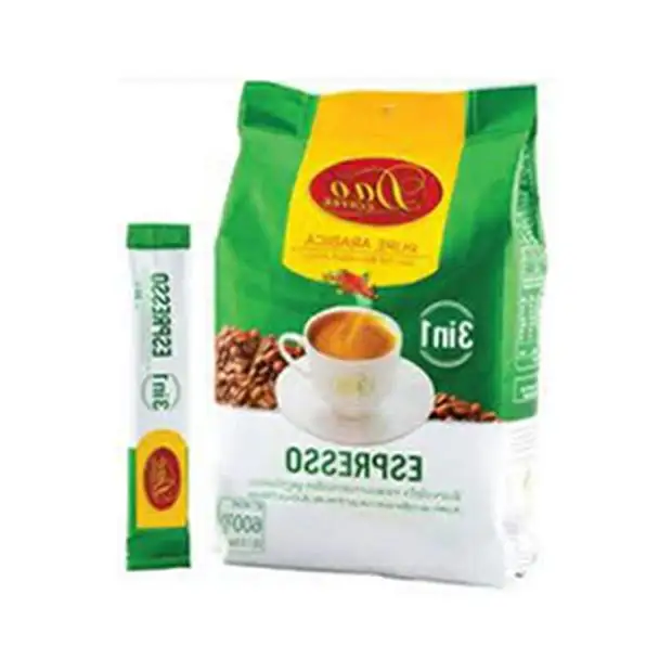 Dao Coffee 100% Bolaven Plateau, Southern Laos Arabica Espresso Coffee Sticks 3 in 1 Instant Coffee