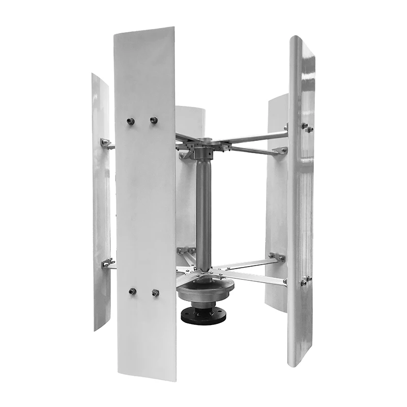 Factory Vertical Axis Maglev Wind Turbine Generator 5kw 8kw 24v 48v 5 Blades Free Energy For Homeuse Windmills Low RPM