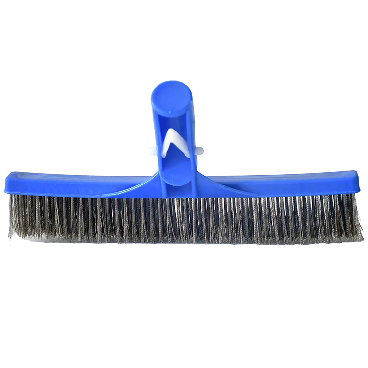 10'Swimming Pool Cleaning Equipment Deluxe Pool Wall Brush Steel Wire Brush For Wholesale And Retail Pool Cleaning Brush
