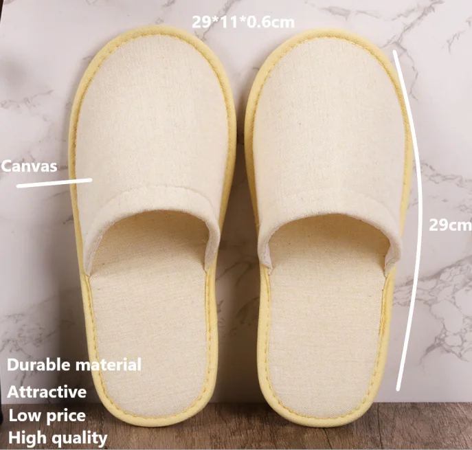 hotel slippers hotel supplies canvas slippers hotel amenities set disposable slippers