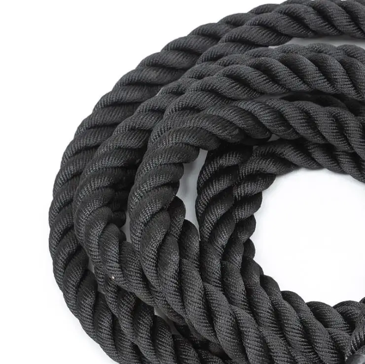 gym equipment sports power training battle ropes swing rope strength training thick battle rope
