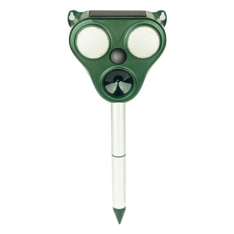 
NEW Product rat repellent ultrasonic rodent cat dog repeller solar outdoor electric hoont cat animal repeller 