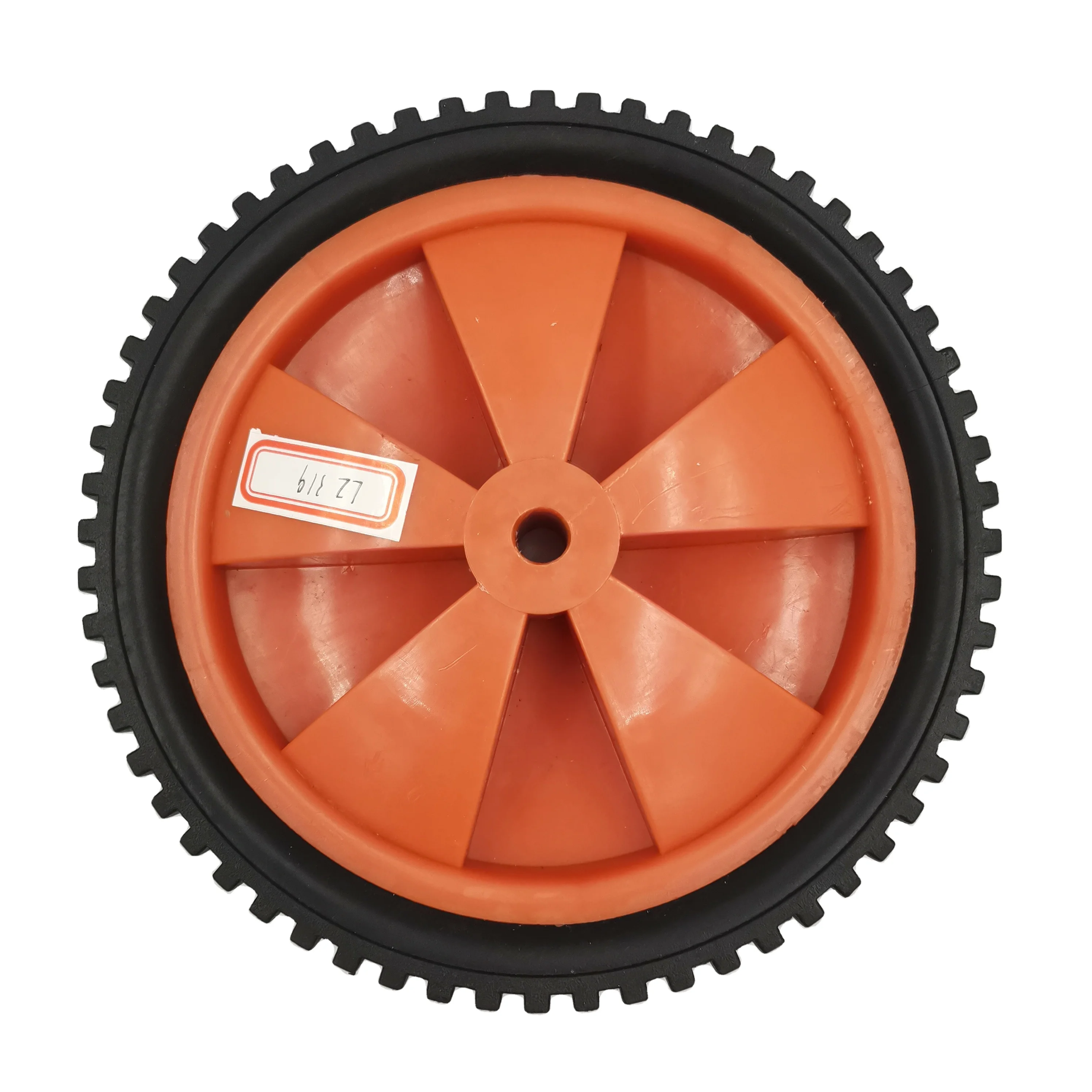 Цена по прейскуранту завода 7 дюймовые пластиковые колеса для сада газонокосилка