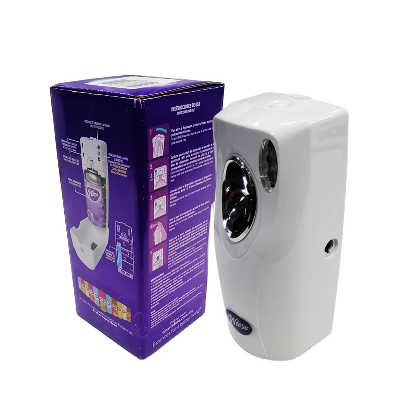 
Hot Automatic Fragrance Dispenser Wall Mount ABS Air Freshener Aerosol Toilet Room Spray Perfume Dispenser 