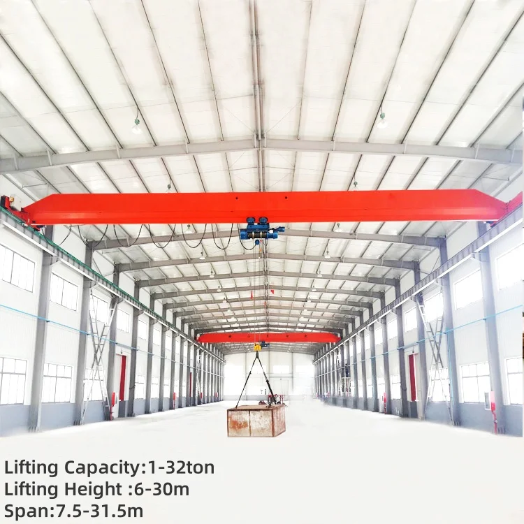 no noise single girder 10t 20m span overhead crane operator cabin for overhead crane