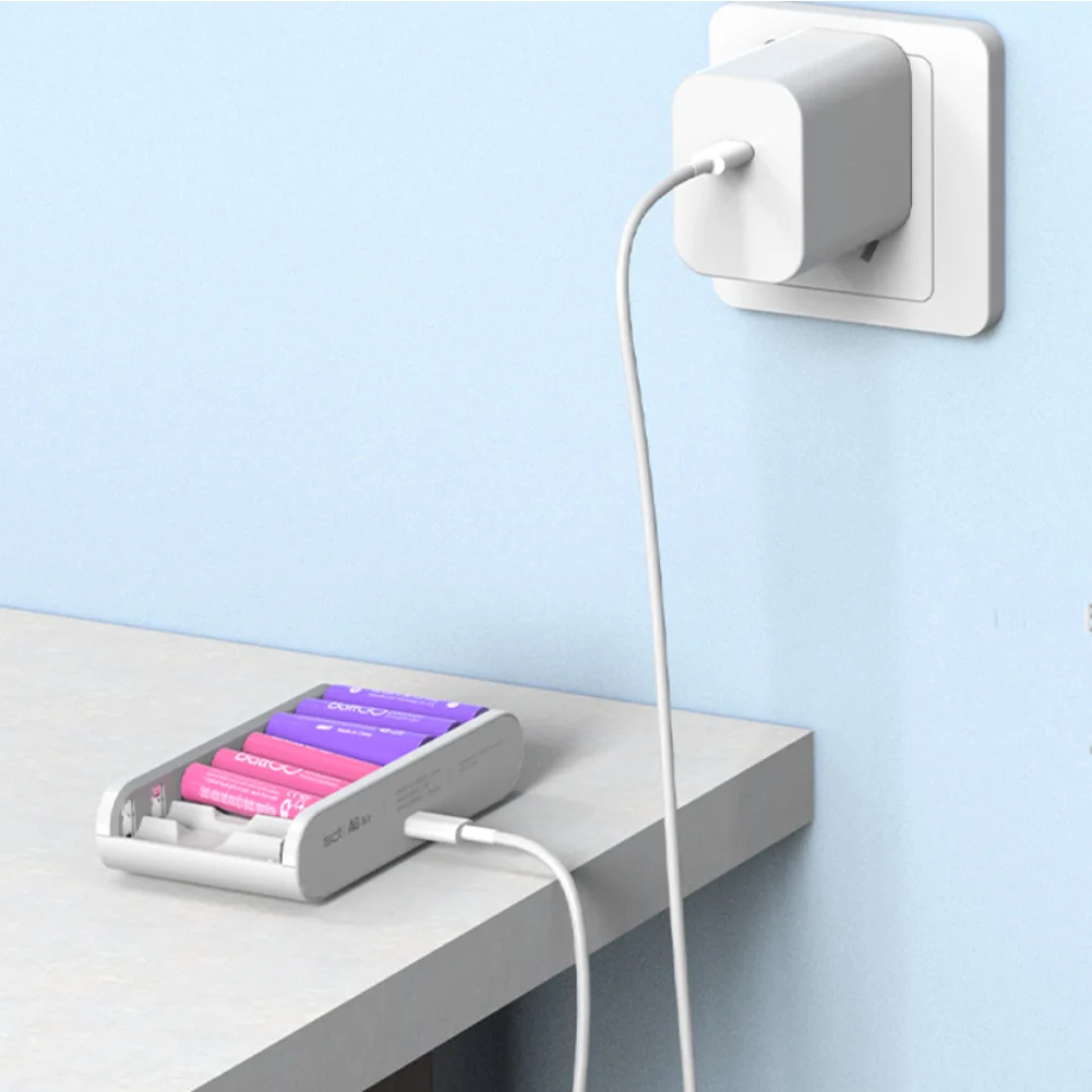 ISDT A8 Air AAA Battery Smart Charger 27W 8-Bay Household battery Charger Wireless Operation for AA 10500 12500