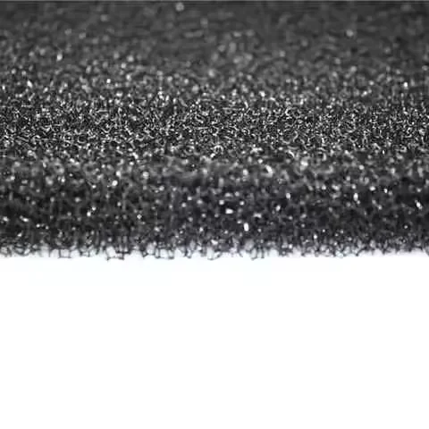 PU black Filter Foam Water Treatment Polyurethane Filter Foam Cubes