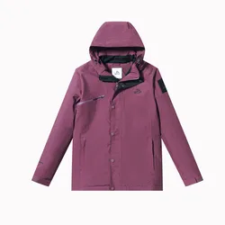 Pelliot women 3 in 1 cotton liner waterproof jacket 10000mm hiking outdoor jackets