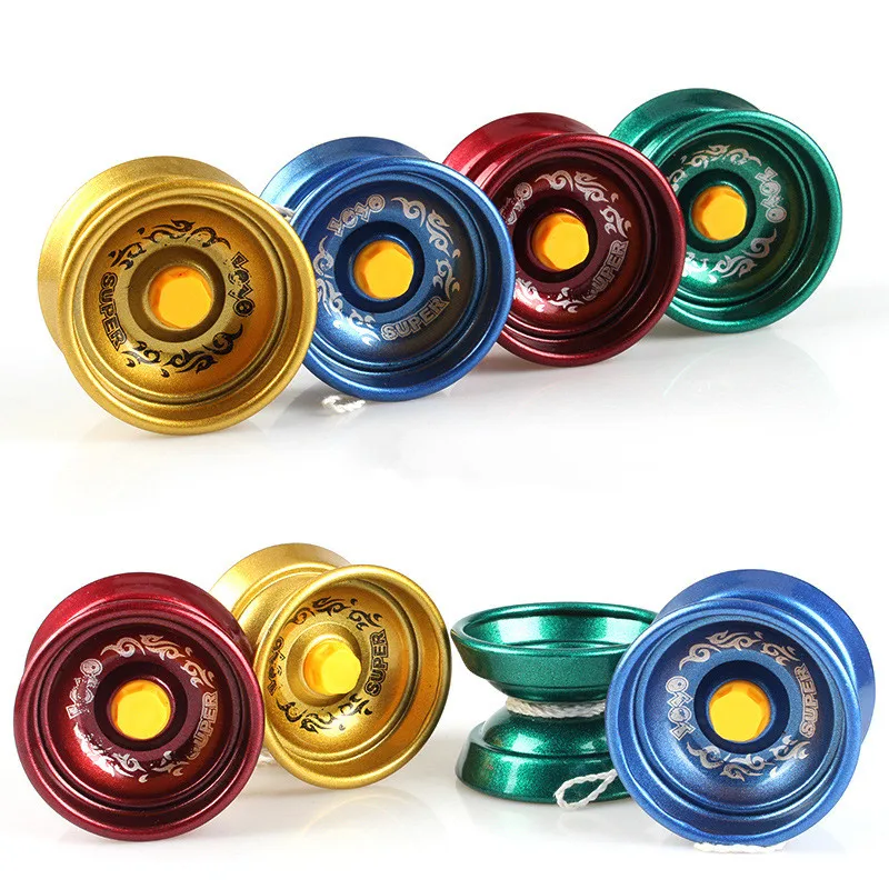 WEN YoYo Aluminum Alloy String Trick Yo-Yo Ball Bearing for Beginner Adult Kids Classic fashion interesting Toy