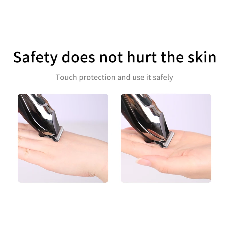 USB Rechargeable Cordless Electric Professional Electric Thread Head Bald Head Hair Hair Clipper Beard Trimmer Men