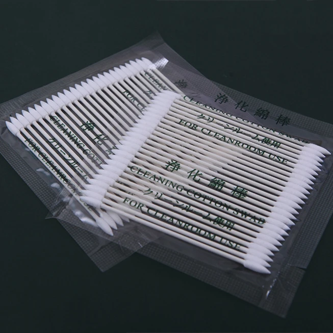 25PCS Mini Double Pointed Head Paper Stick Cotton Bud Swabs and makeup cleaning  Sharp Point Cotton SwabCotton Swab