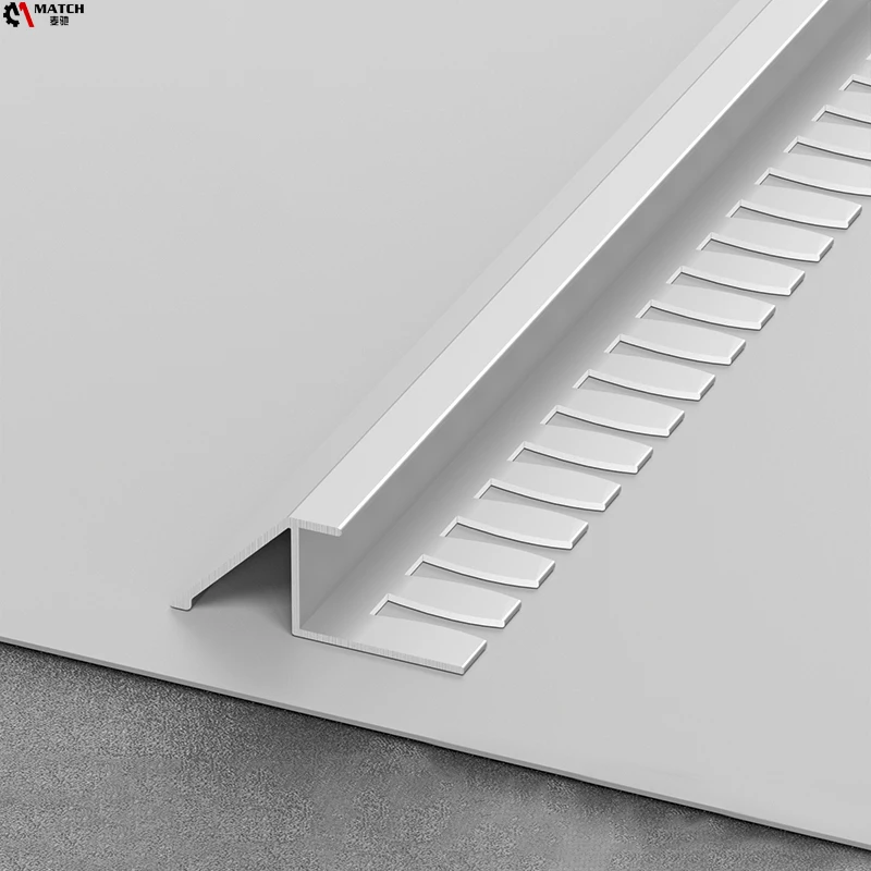 Free Sample OEM LOGO aluminum tile trim Flooring Aluminium Edge Trim Aluminum Bendable Metal Strip