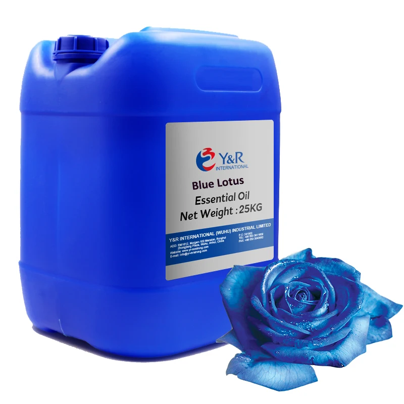 Pure Natural Blue Lotus Essential Oil (New) For Spa And Massage Oil Essential Oil For Skincare With Free Samples