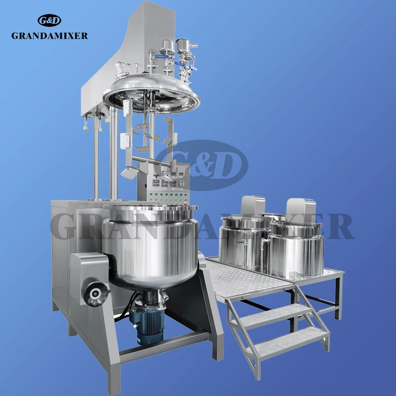 Mayonnaise homogenizer Vacuum Homogenizing Emulsifying ultra high pressure homogenizer