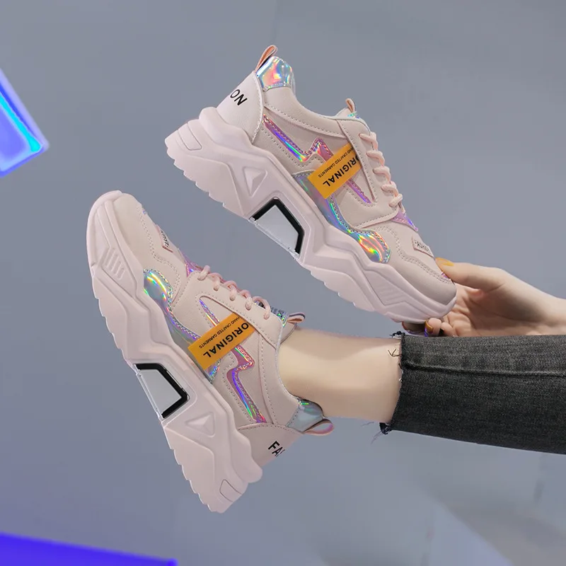 New Design Wholesale OEM Female Shoes Casual Sneakers for Women