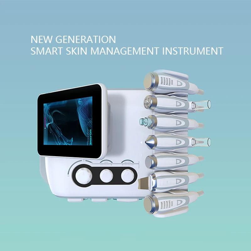 Multi function 7 in 1 solve all kinds skin problem Aqua Peel face Skin Beauty Machine