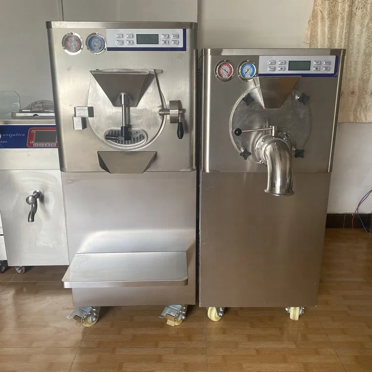 Hard Machine China In Maker Gelato Buy Big Capacity Industrial Thailand Blast Made 100L Continuous Ice Cream Freezer