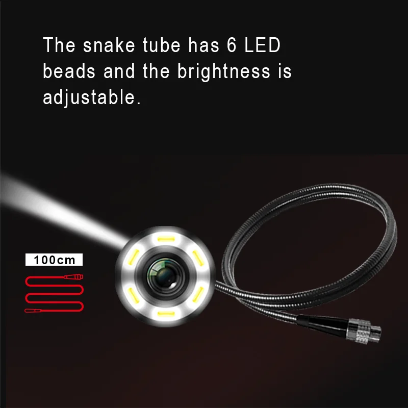Portable industrial video endoscope Pipe Inspection Camera System Steering Industrial Endoscope industrial endoscope camera