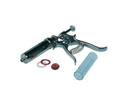 CuiZhong Wholesales 50ml Automatic Reusable  Veterinary Metal Syringe