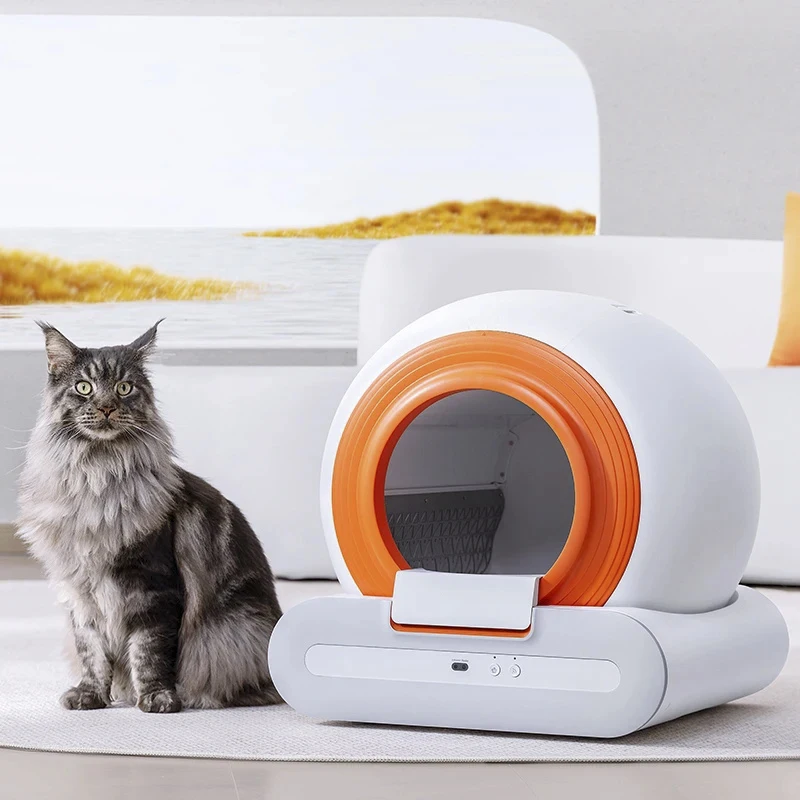 Cheap Factory Price Automatic Smart Box Machinery Self Cleaning Litter For Cat