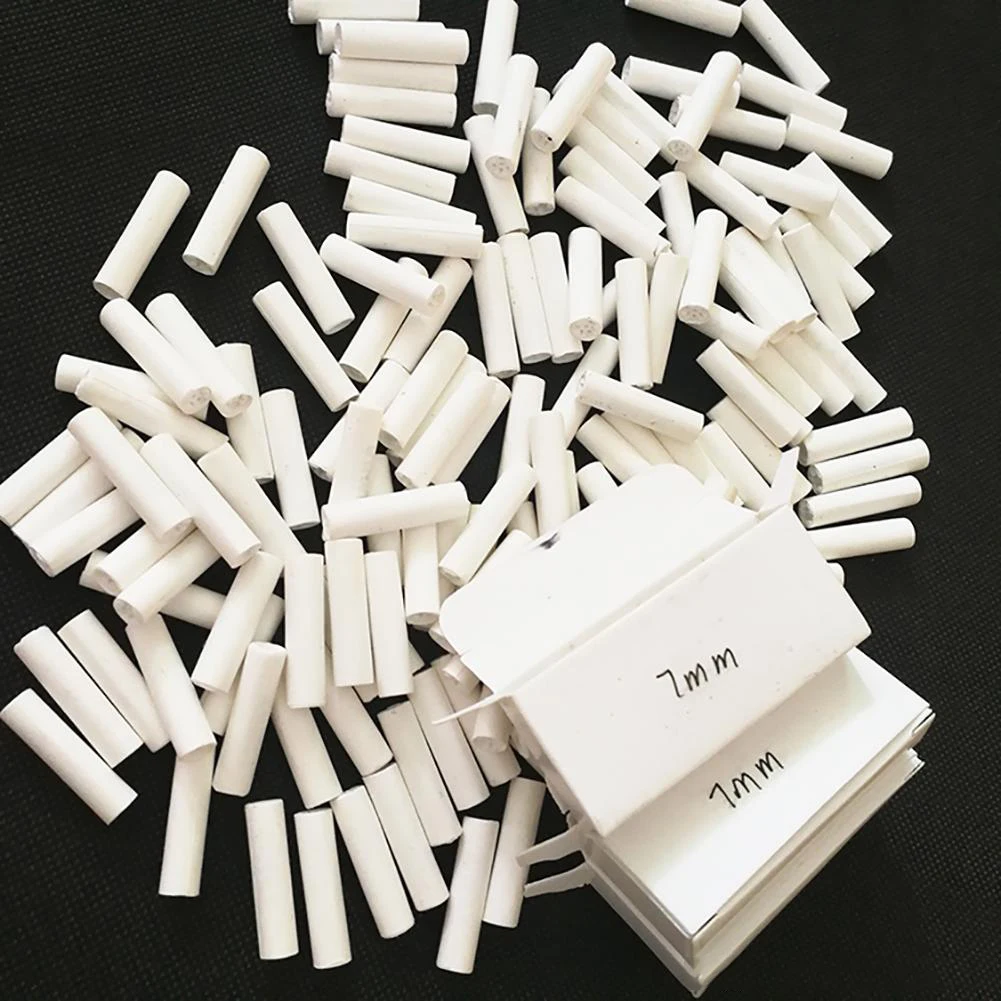 
6mm 7mm Ceramic Caps Smoking Tip Cigarette Pipe Charcoal Carbon Filters Smoking Accessory 