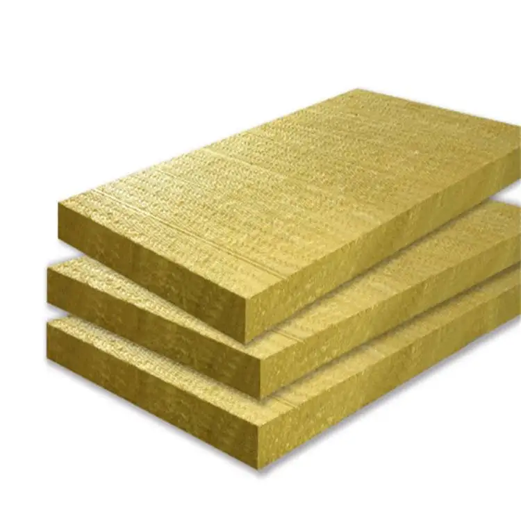 High Quality Mineral Basalt Wool Wall Insulation 100kg/m3 50mm 75mm Rock Panel 100mm