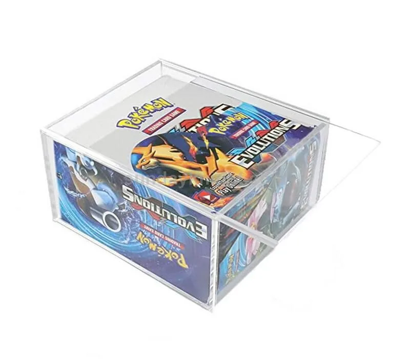 UV Acrylic Pokemon Acrylic Booster Box ETB Case  Elite Trainer Box Acrylic Display Case
