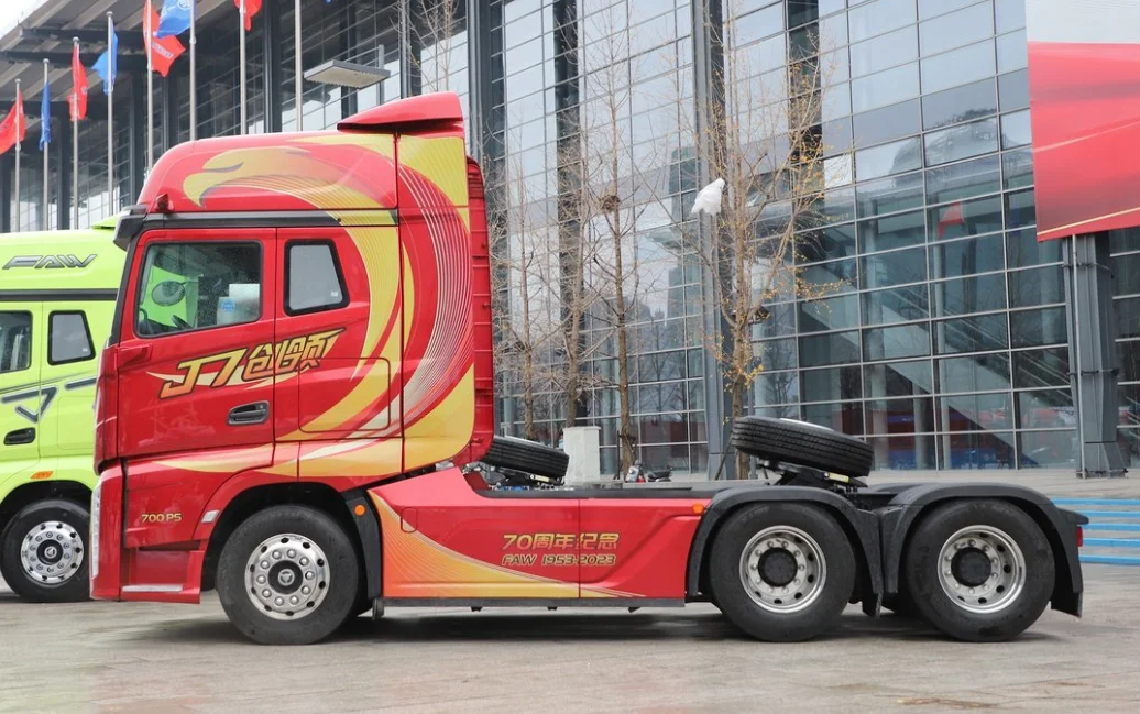 Новый и Подержанный Бренд FAW Jiefang J7 модель 6x4 10 колесные тягачи транспортные грузовики