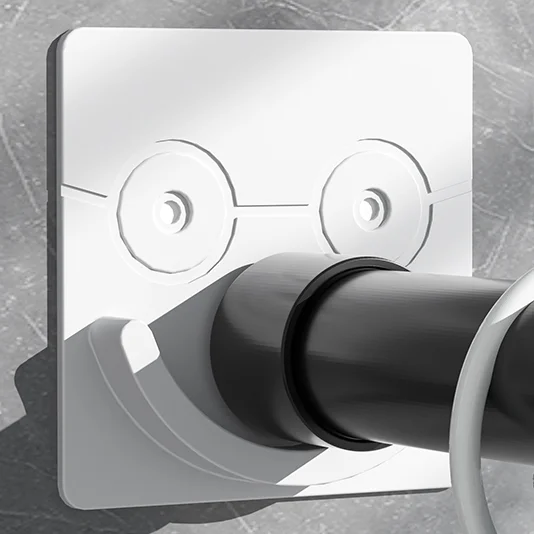 Bathroom Accessories Curtain Rods And Rails Adhesive Shower Curtain Rod Holder With Drilling Or Gluing