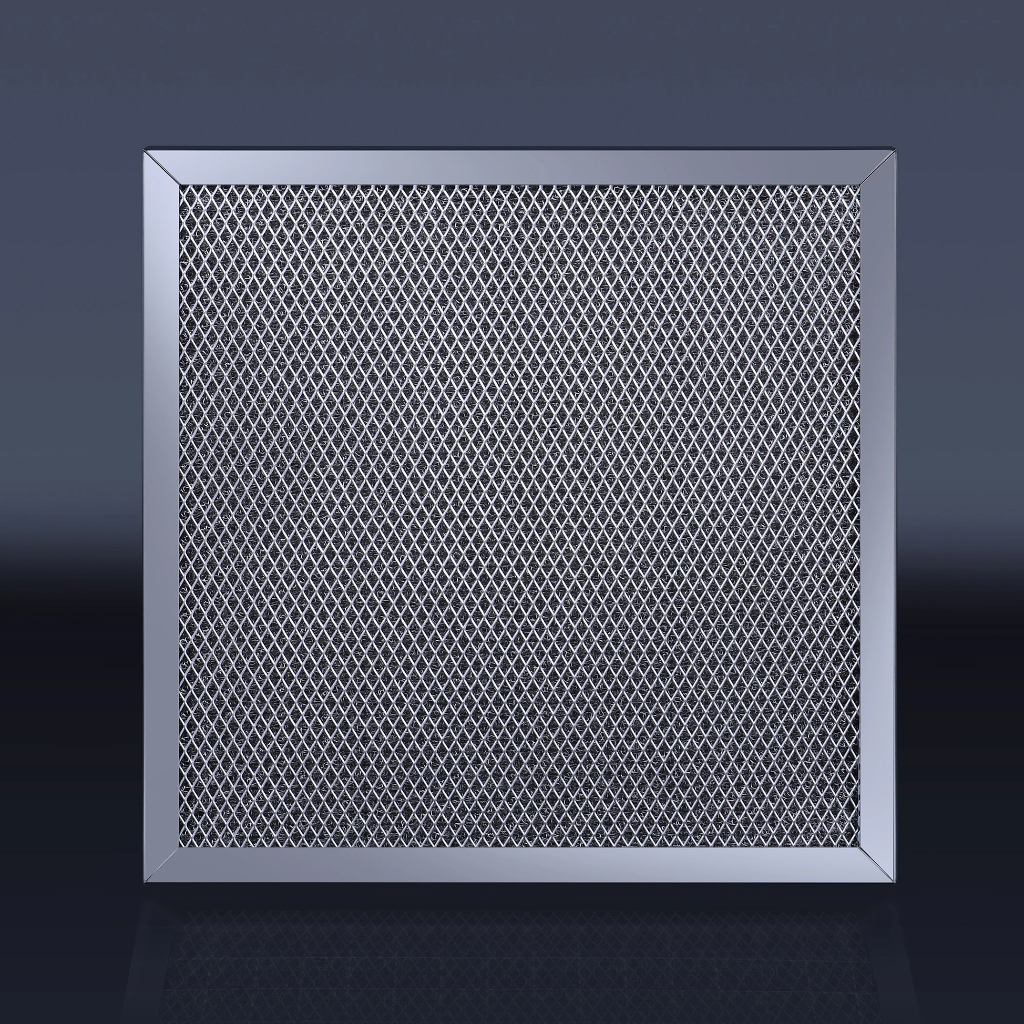 Custom standard Duty Expanded Metal Air Filters  regular or corrugated  Aluminum/SS/GI screen wire mesh
