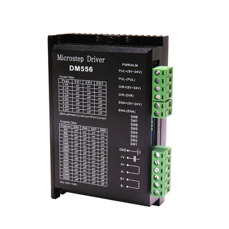DM556 motor drive digital nema17 stepper motor driver 24-50VDC for 57 86 series motor drive For 3D Printer Monitor Equipment
