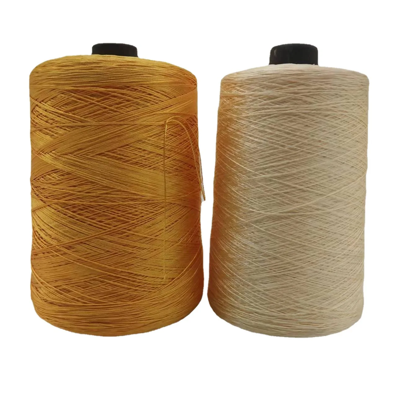 Sewing supplies Sewing twisted S/Z dyed color  thread cone High Quality for Sewing Machine Support Customize colors
