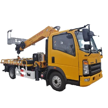 Truck Trailers with Lifting Crane Efficient Product for Heavy Lifting Needs
