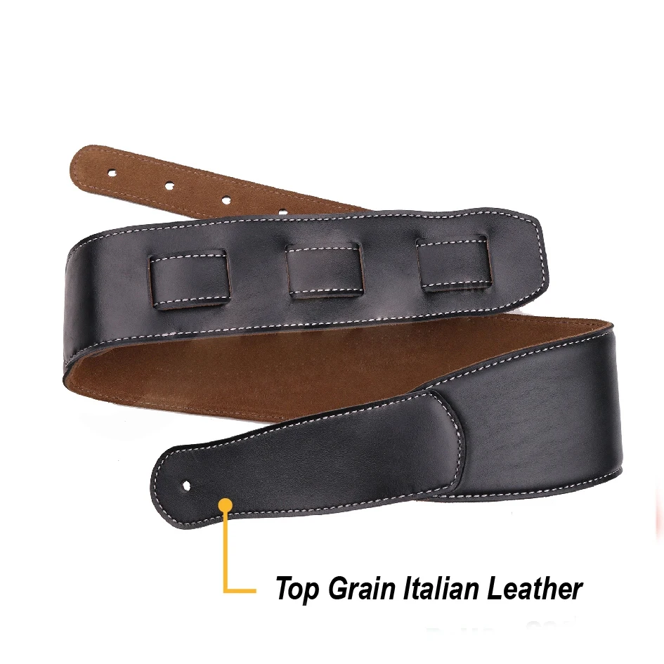 wholesale leather straps belt for guitar