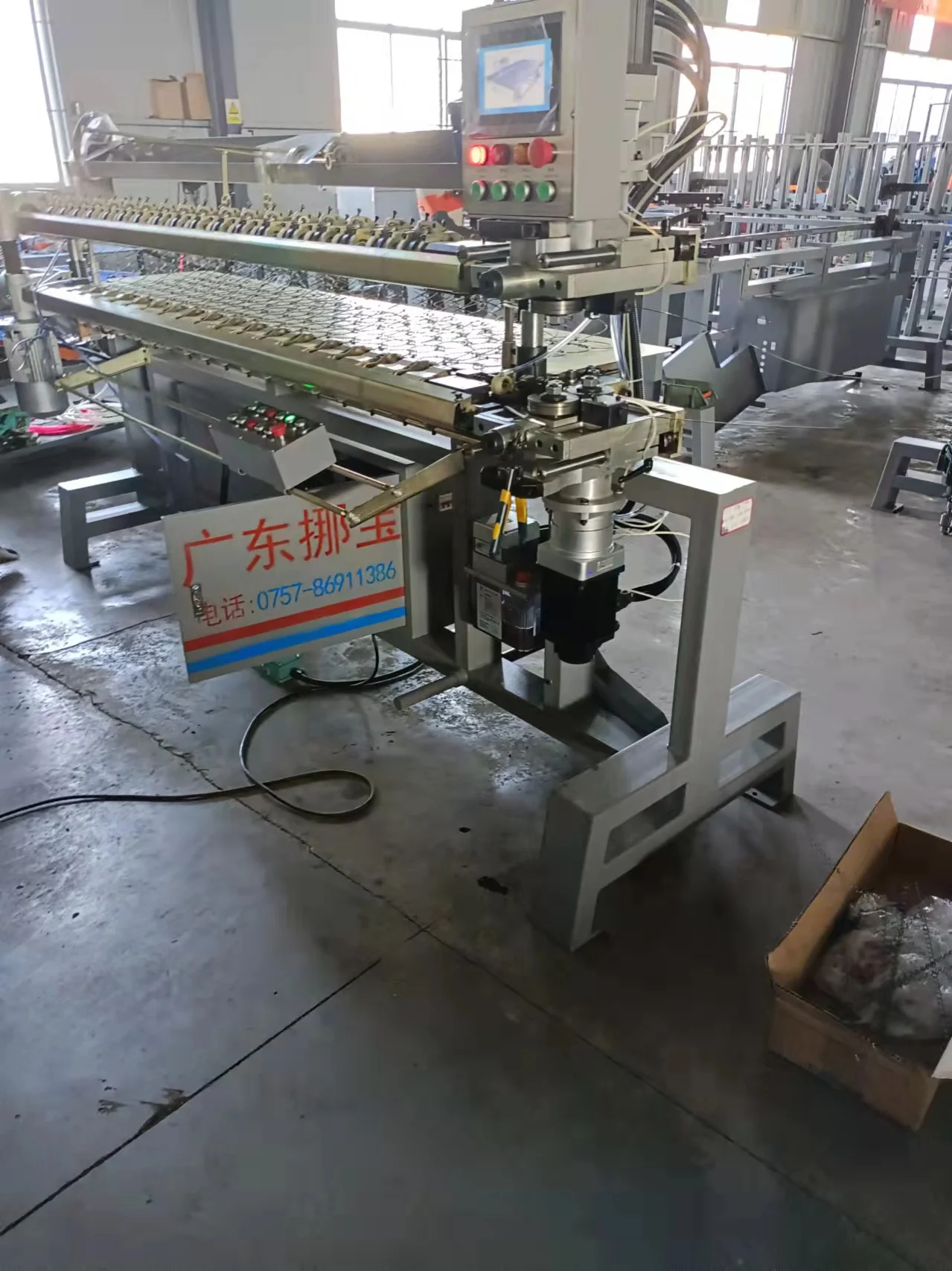 NOBO-ZC-4 Automatic Bonnell Spring Assembling/Assembler/Spring Unit Making Machine